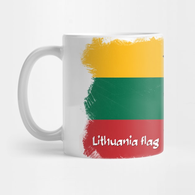 lithuania flag by hveyart